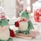 Glitzhome® Valentine's Frog Couple Figurine Set